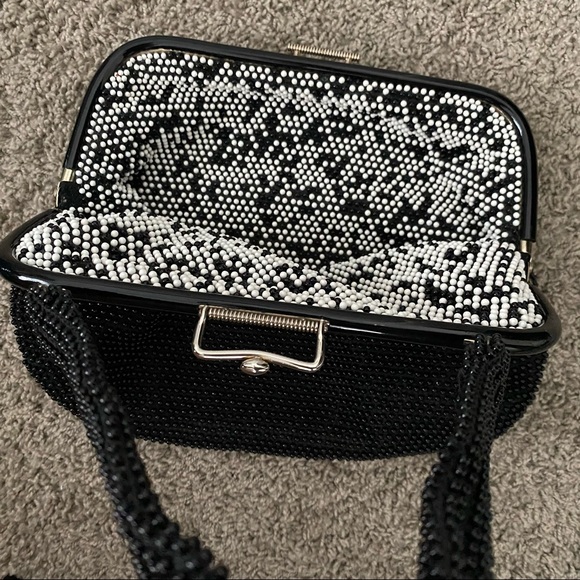 Vintage Reversible Beaded Handbag Purse - Picture 10 of 15